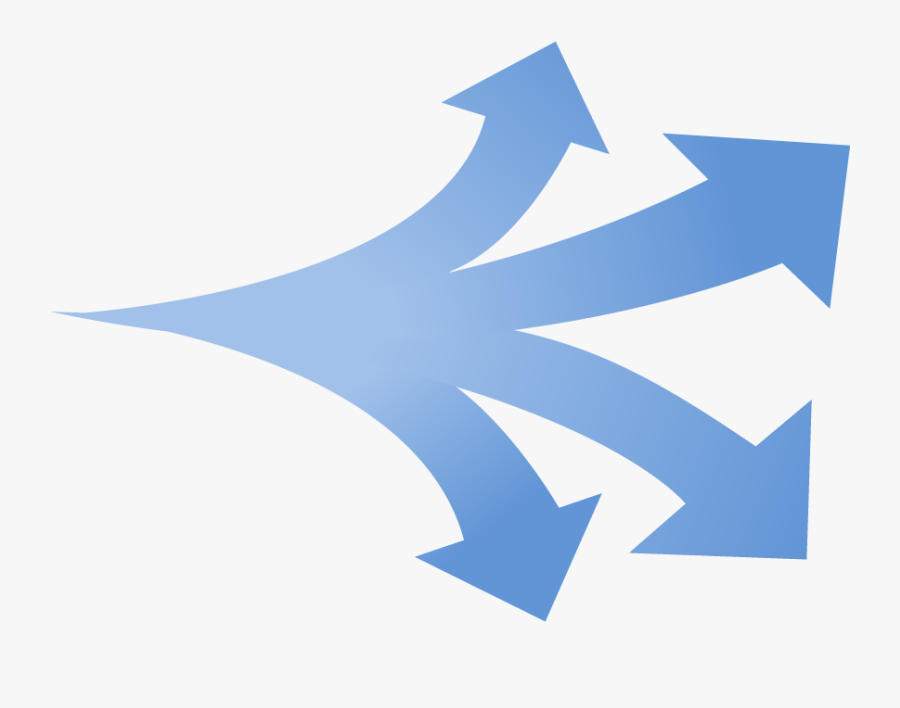 4 Arrows Png, Transparent Clipart