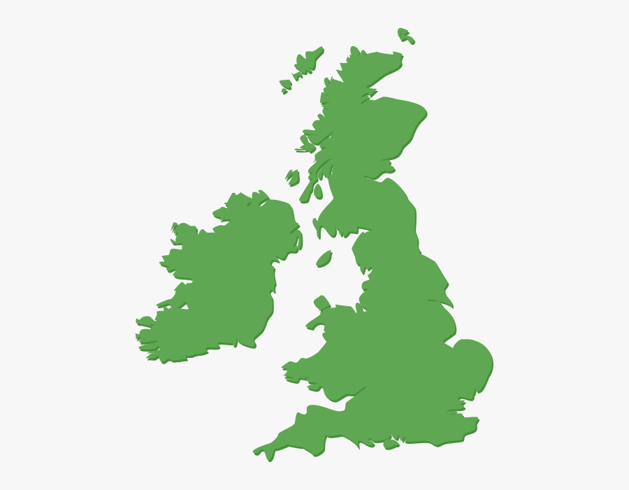 Uk Map Png Pic - Uk Map Without Names, Transparent Clipart