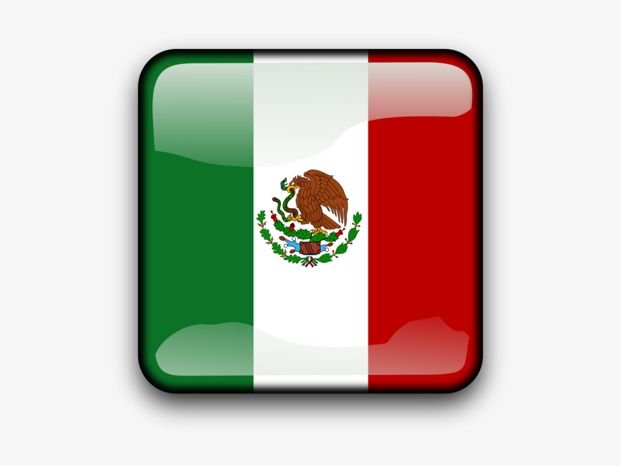 Square,rectangle,mexico - Mexican Flag Drawing Easy, Transparent Clipart