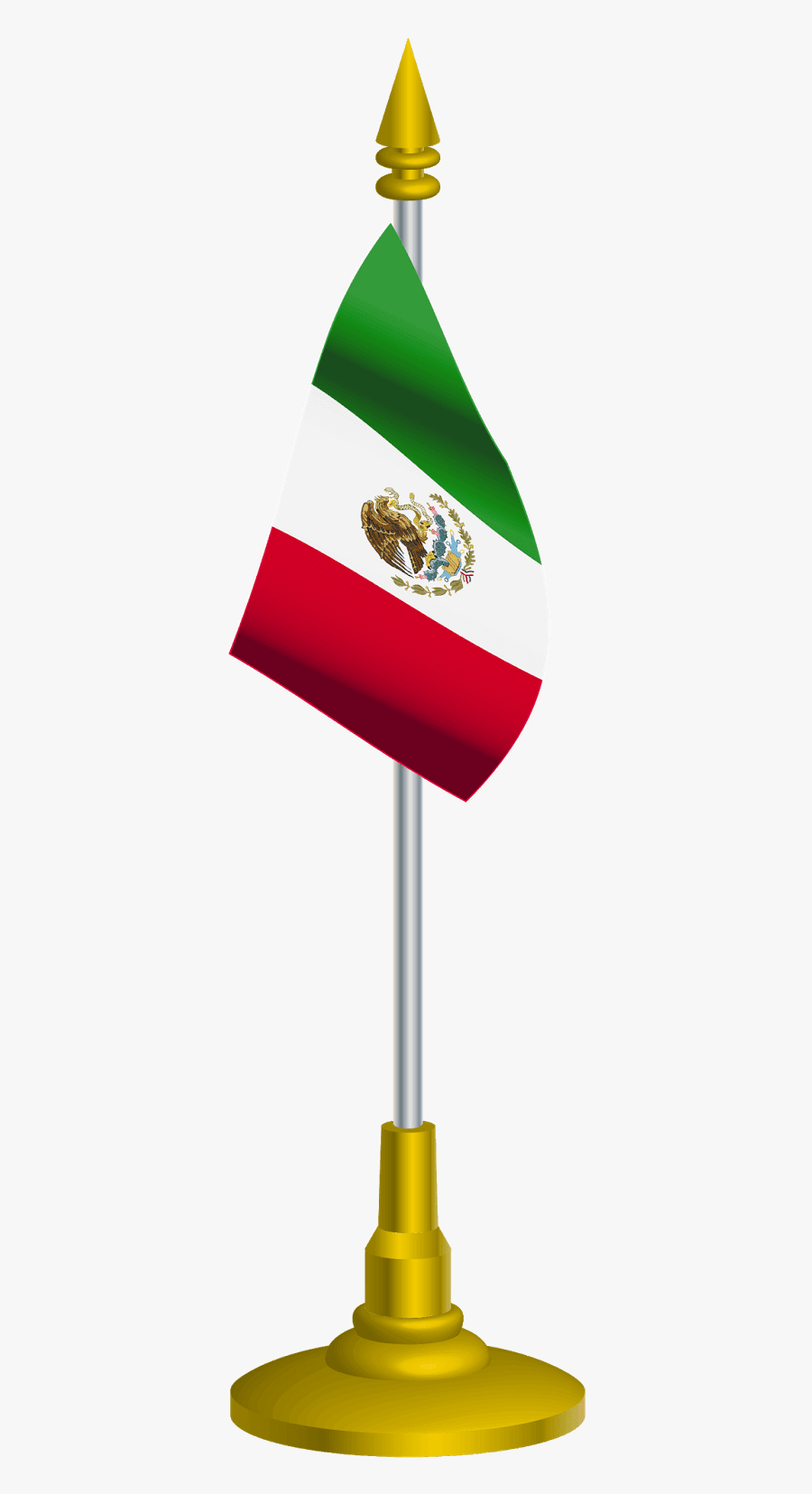 Bandera De Mexico Animada, Transparent Clipart