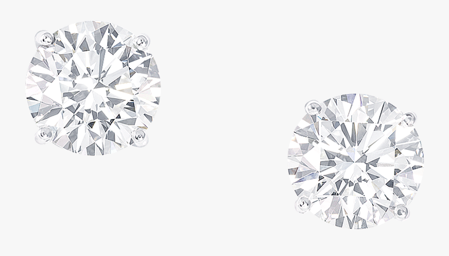 Images Of Earring Png - Transparent Diamond Stud Earring Png, Transparent Clipart