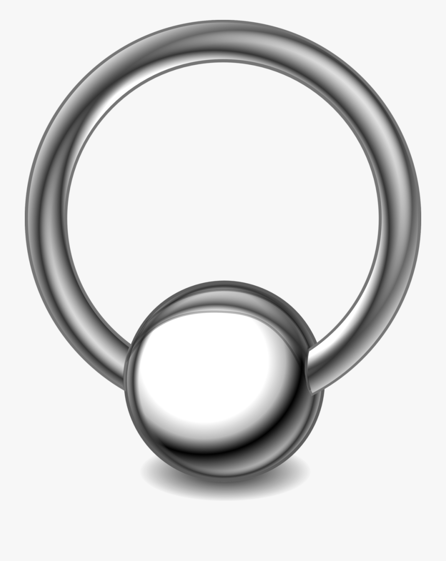 Platinum,body Jewelry,material - Piercing Clipart, Transparent Clipart