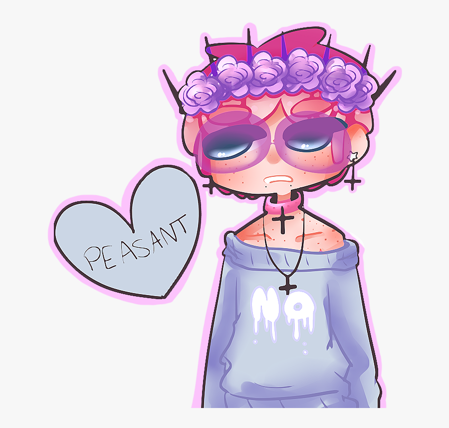 Anime Boy Clipart Goth - Pastel Goth 2p England, Transparent Clipart