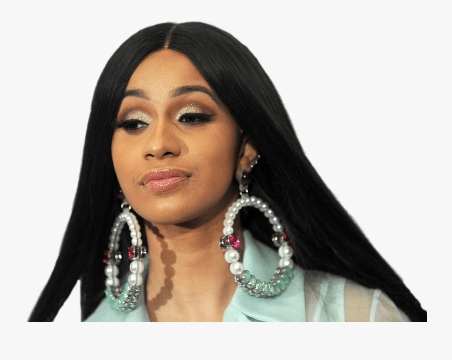 Cardi B Large Earrings - Bill Cosby Cardi B, Transparent Clipart