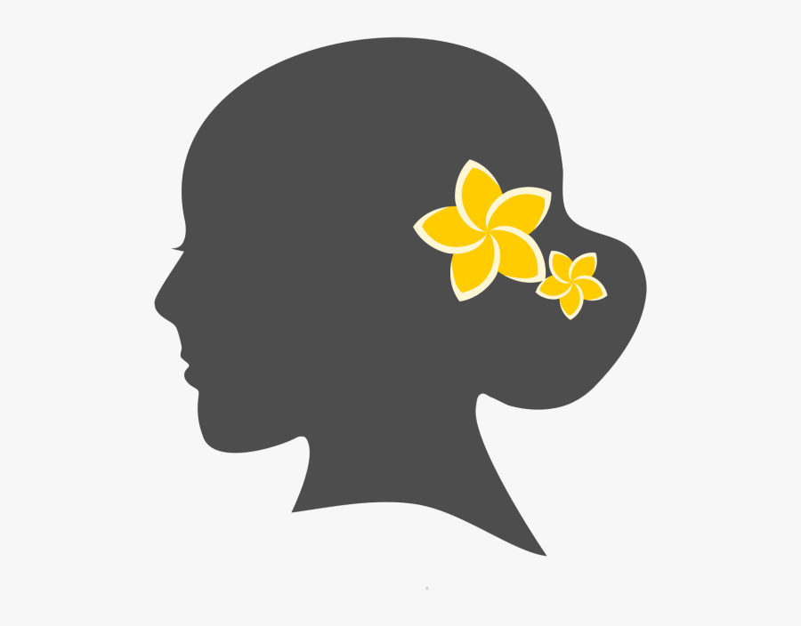 Logo Woman Silhouette Beauty Parlour - Illustration, Transparent Clipart