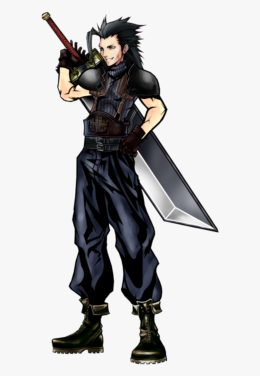 Zack Fair Png - Zack Fair In Dissidia, Transparent Clipart
