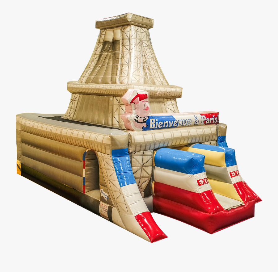 Paris Bounce House, Transparent Clipart