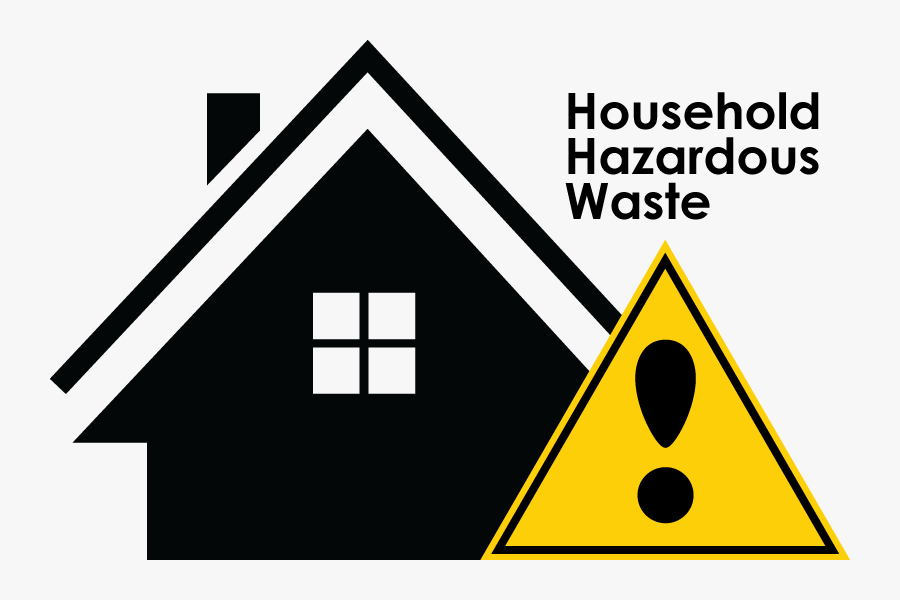 Spring Cleaning Hazardous Waste - Household Hazardous Waste Symbol, Transparent Clipart