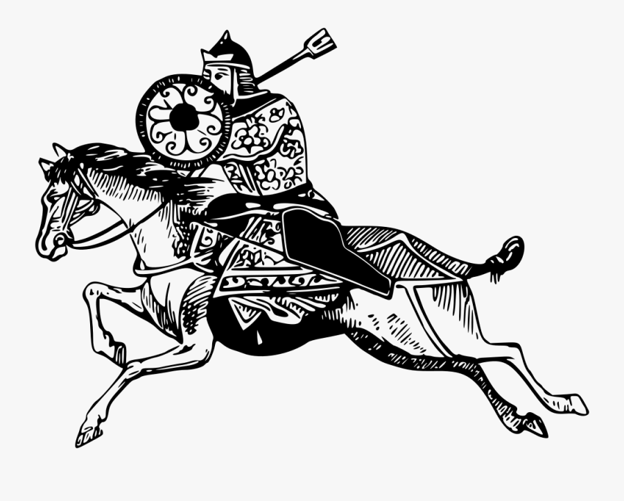 Clip Art Knight Horse Clipart - Clip Art, Transparent Clipart