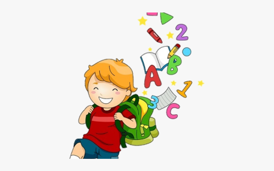 Child School Clipart, Transparent Clipart
