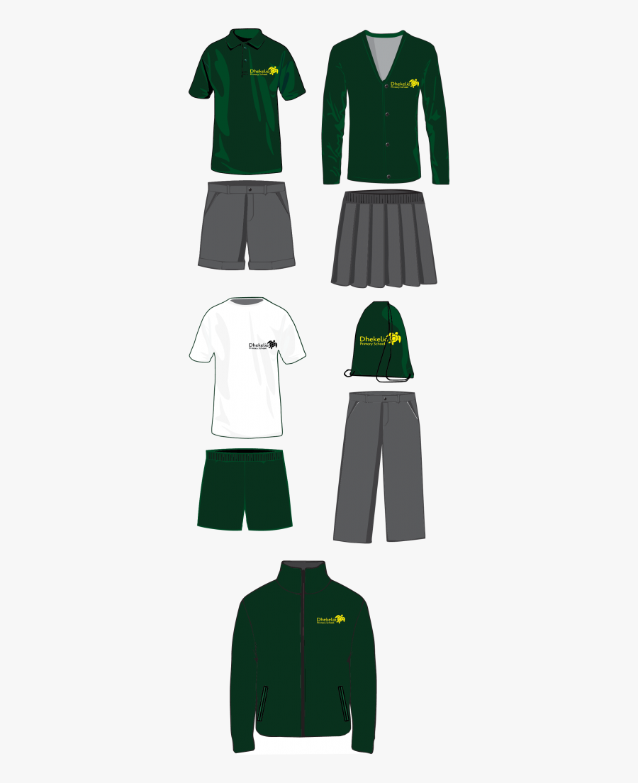 Transparent School Uniform Png - Dhekelia Primary School Uniform, Transparent Clipart