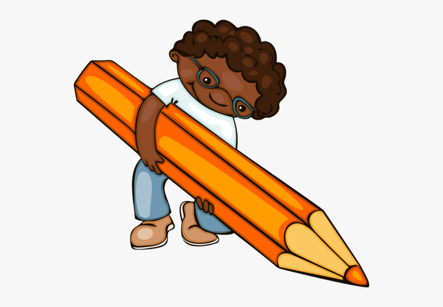 School Kids Draw, Transparent Clipart