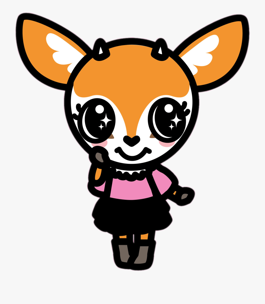 Aggretsuko Character Tsunoda The Gazelle - Aggretsuko Tsunoda, Transparent Clipart