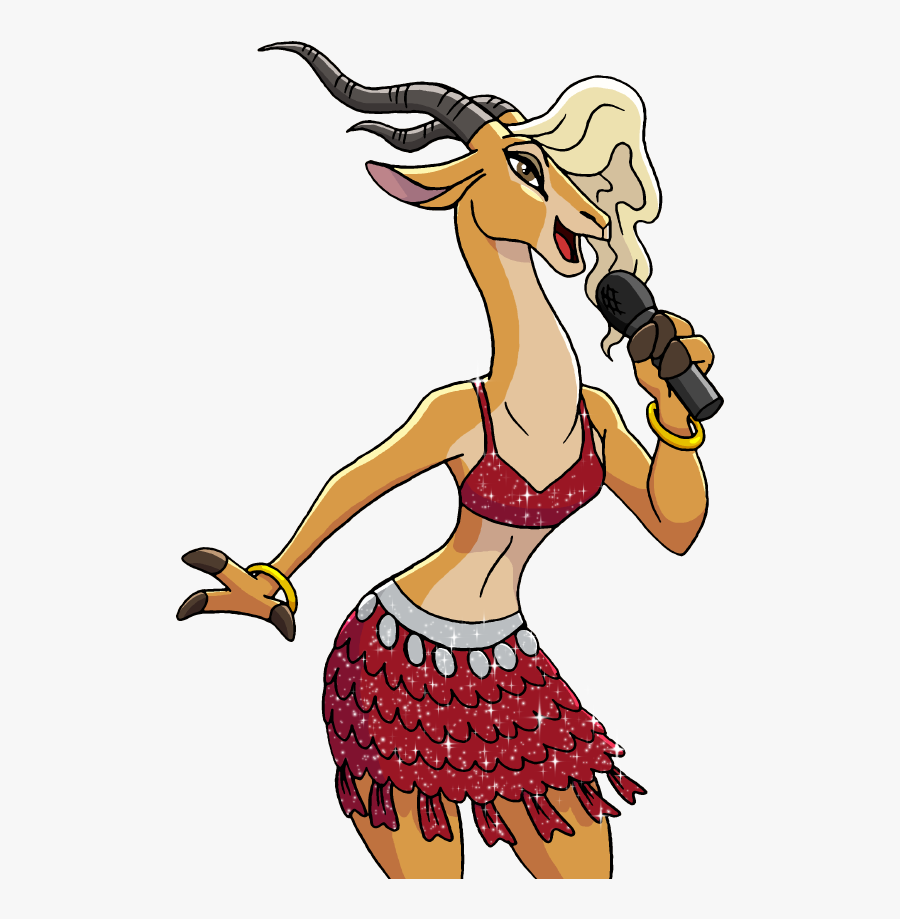 Gazelle Clipart Zootopia - Gazelle Zootopia Png, Transparent Clipart