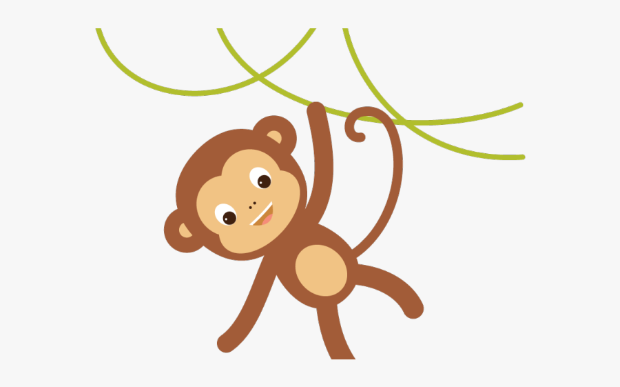 Transparent Hanging Monkey Png, Transparent Clipart