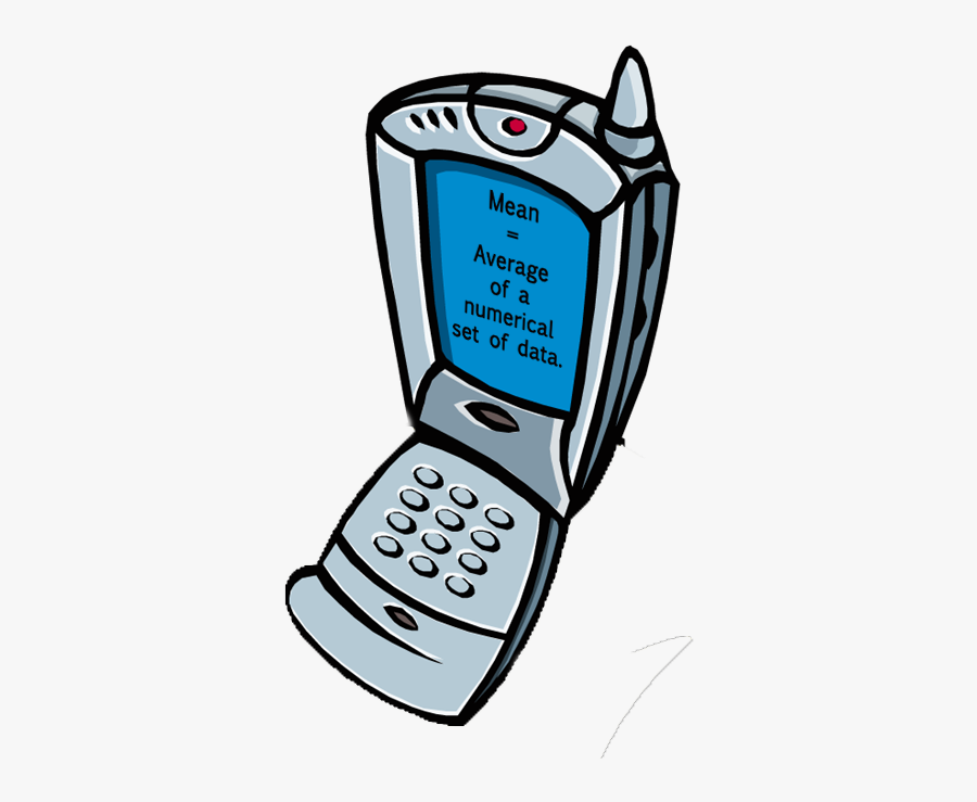Tendency - Clipart - Feature Phone, Transparent Clipart