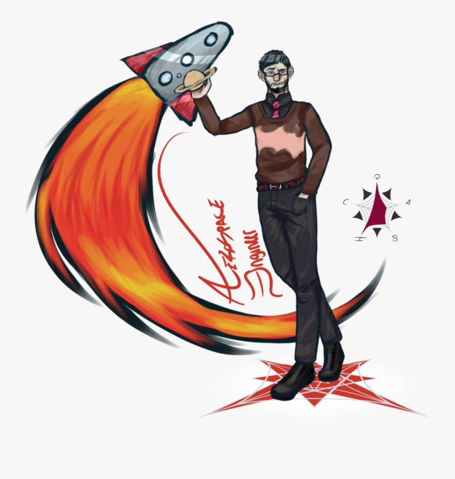 Aerospace Engineer By Mean-beanmachine - Illustration, Transparent Clipart