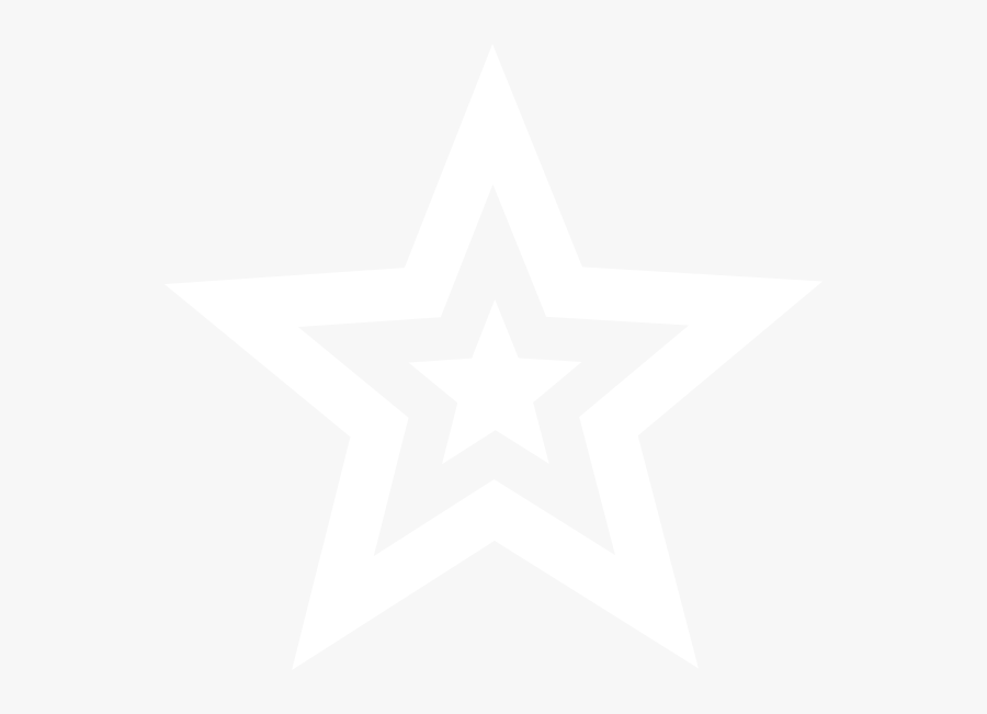 White Star Hi - Cowboys Sign, Transparent Clipart