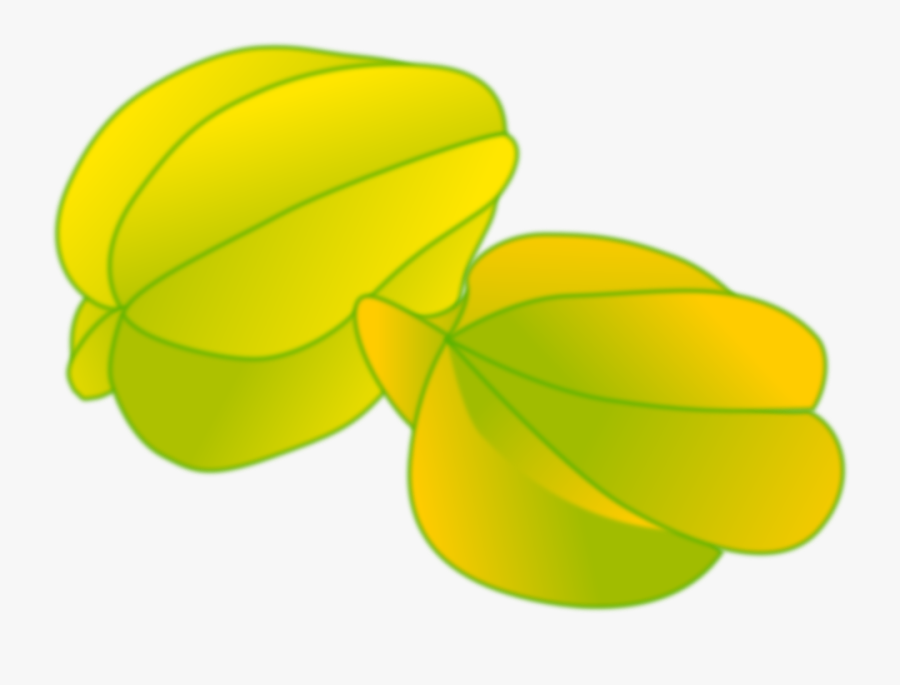 Star Fruit Clipart - Clip Art Starfruit, Transparent Clipart