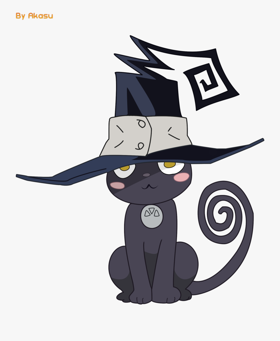 Soul Eater Blair As A Cat - Blair Soul Eater Neko, Transparent Clipart