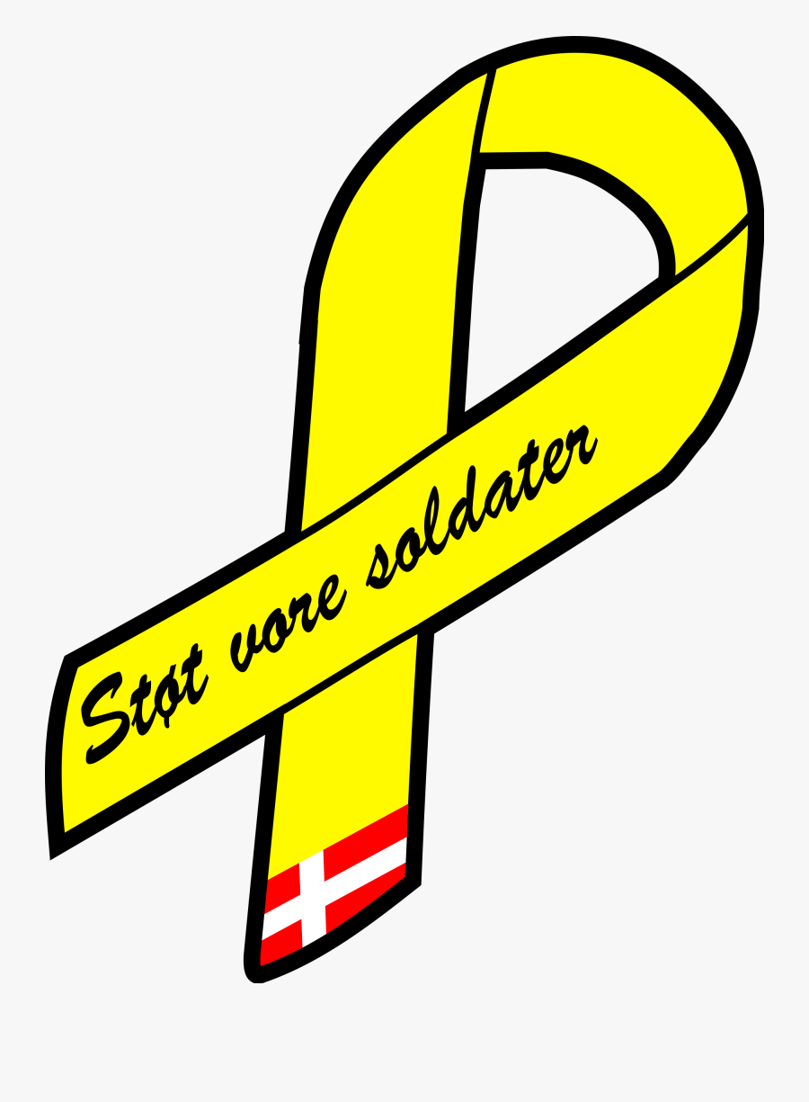 Does A Yellow Ribbon Mean Clipart , Png Download, Transparent Clipart