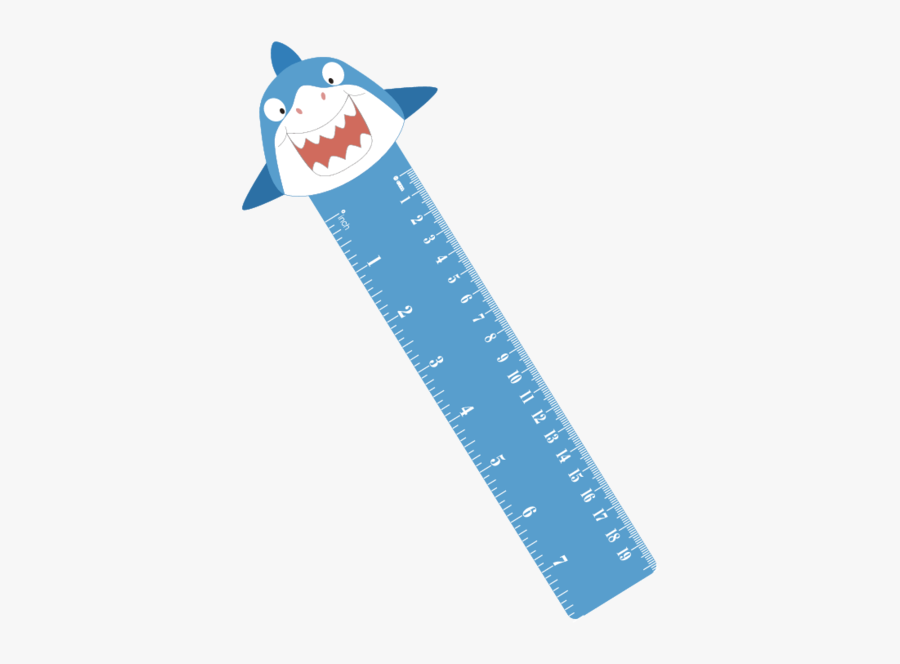 Bookmark Shark Pinterest Bookmarks - Ruler For Kid, Transparent Clipart