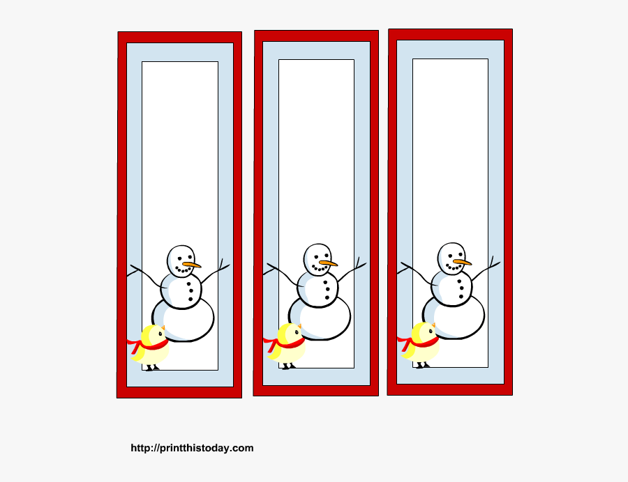 Transparent Templates Bookmark Free Printable Bookmarks - Bookmark, Transparent Clipart