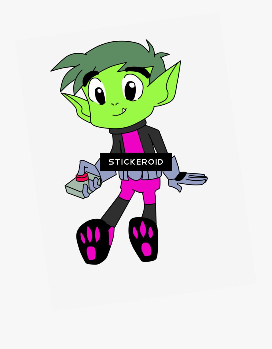 Beast Boy Clipart , Png Download - Little Beast Boy, Transparent Clipart