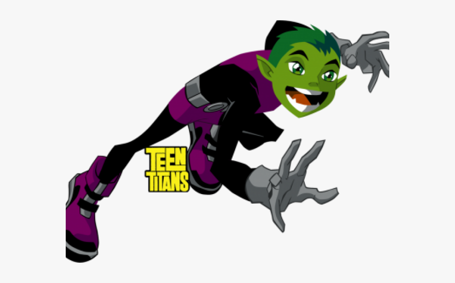 Transparent Boy Clipart Png - Teenage Titans Beast Boy, Transparent Clipart