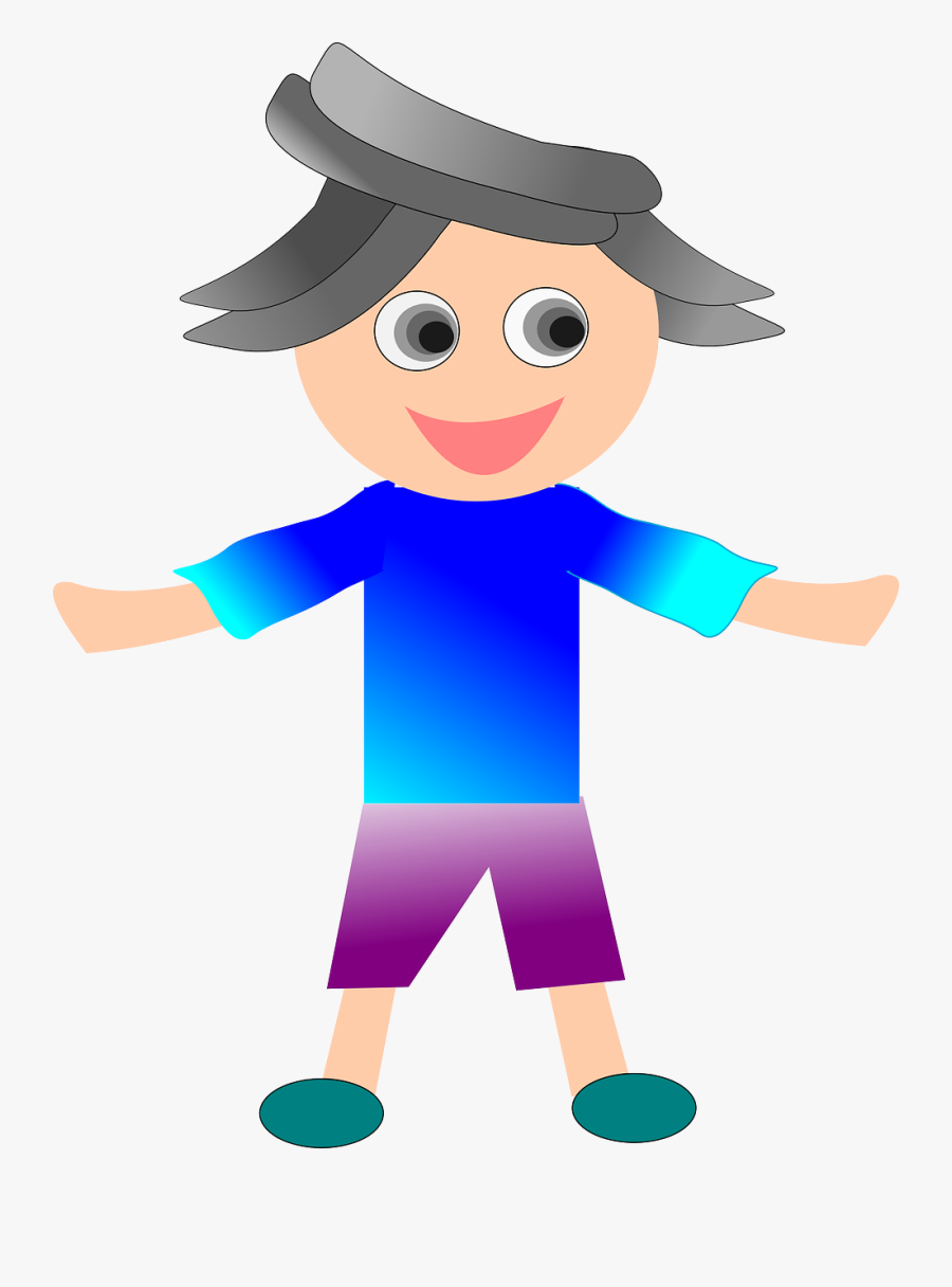 Boy Happy Teen Free Picture - Boy, Transparent Clipart