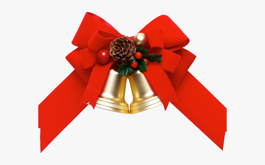 Christmas Ribbon Clipart Present Bow - Christmas Ribbon Dog Png, Transparent Clipart