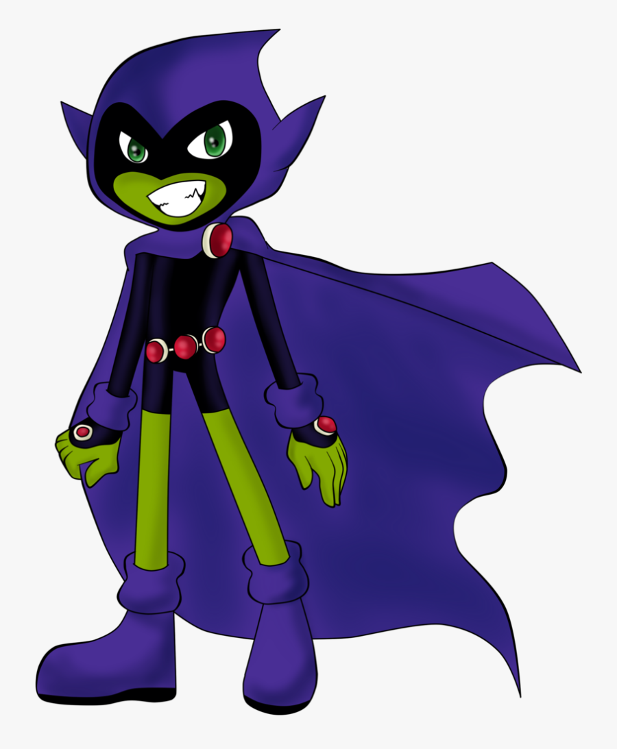 Teen Titans Wallpaper Titled Beast Boy As Raven - Raven Fight Teen Titans, Transparent Clipart