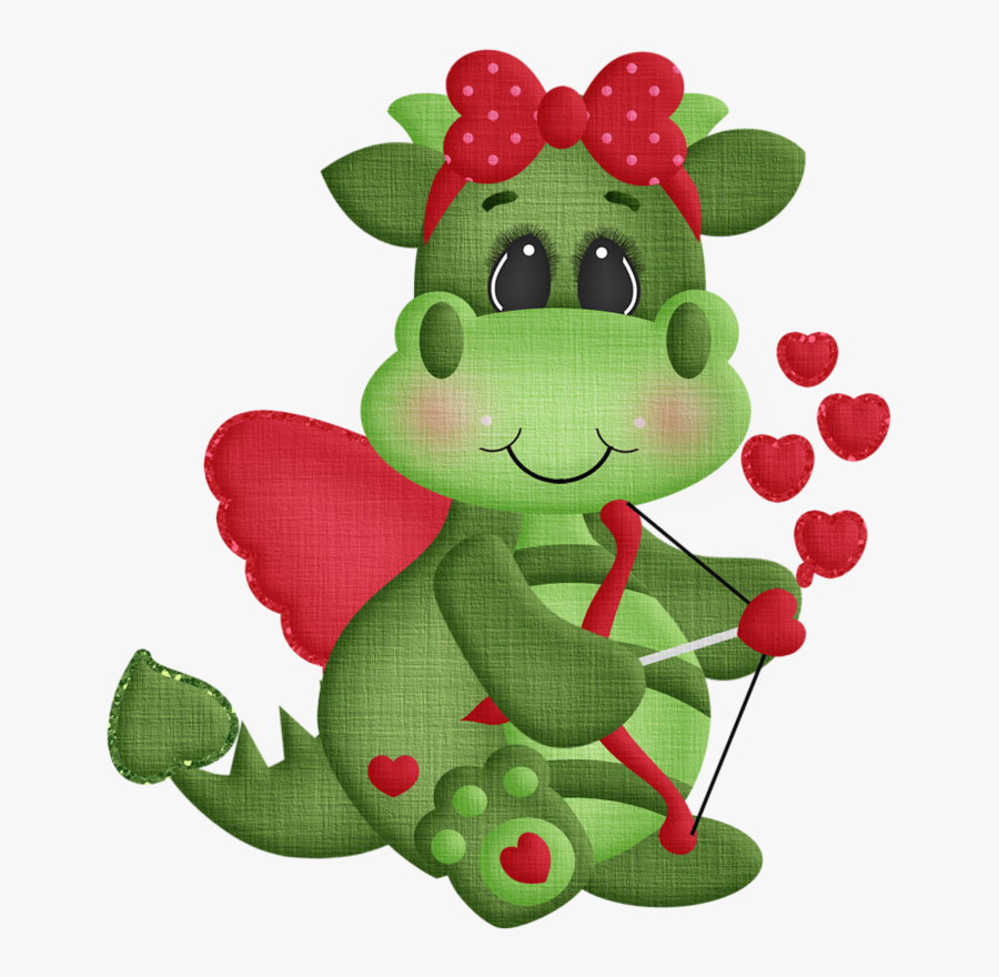 Love Dragon Clipart, Transparent Clipart