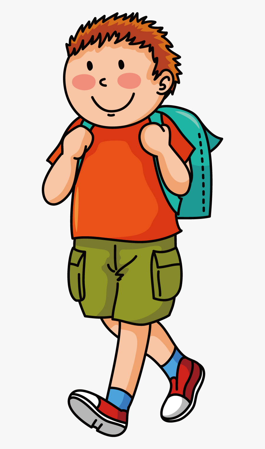 School Boy Png Download - English Book 1 Class, Transparent Clipart