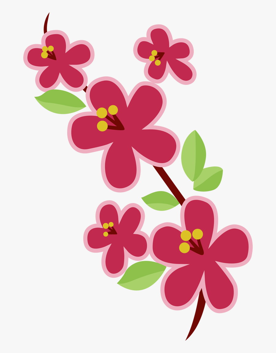 Transparent Sakura Flower Clipart - Mlp Cm Cherry, Transparent Clipart