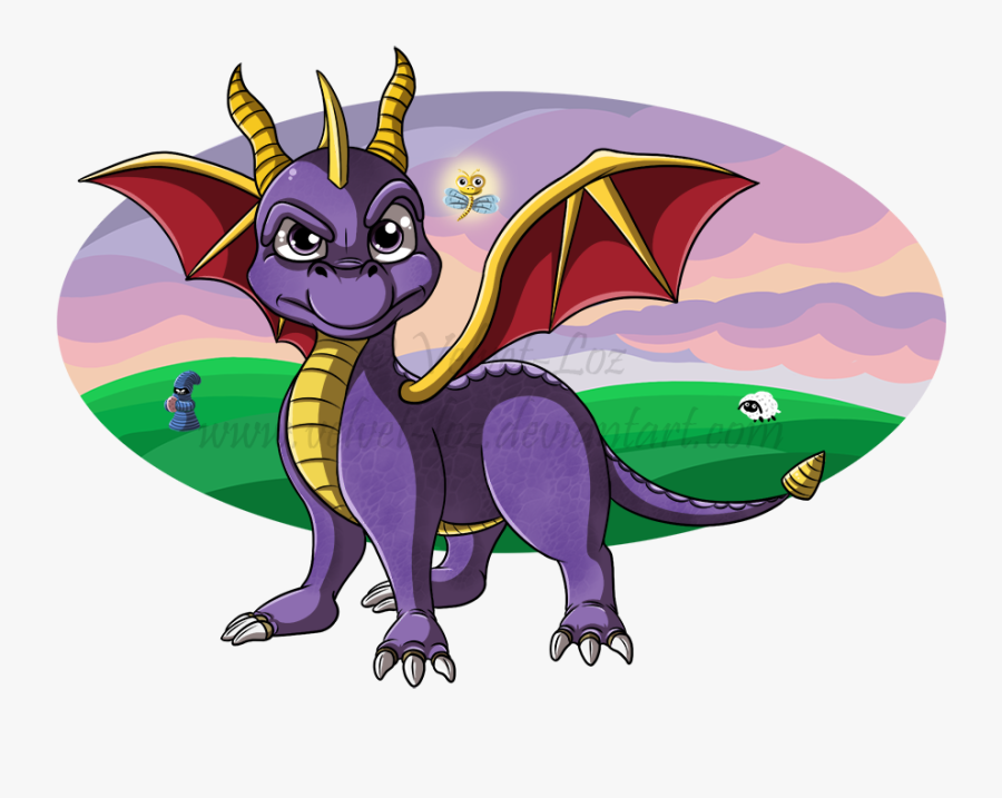 Spyro The Dragon Png - Spyro, Transparent Clipart
