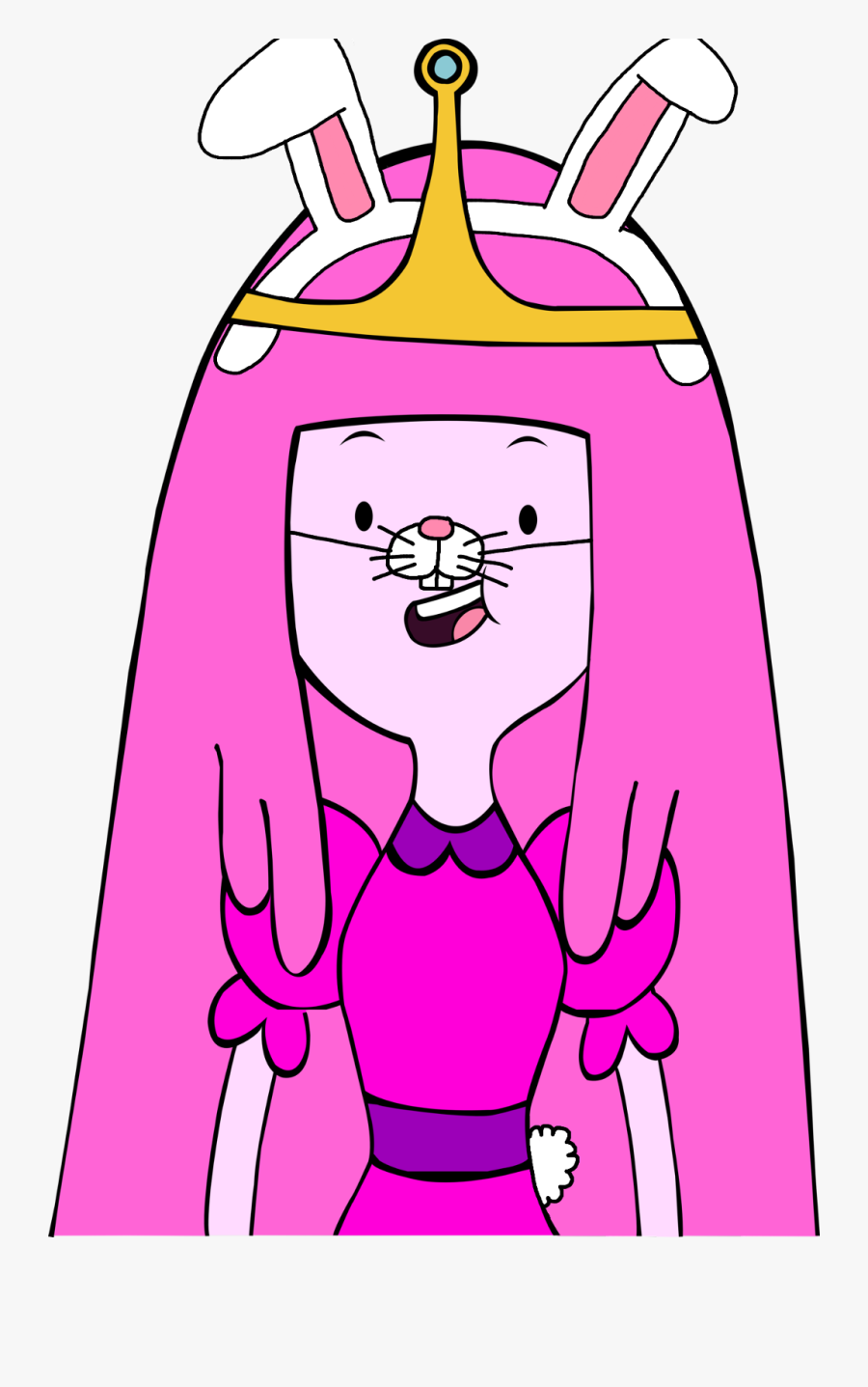Princess Bubblegum - Princess Bubblegum Crown Drawing, Transparent Clipart