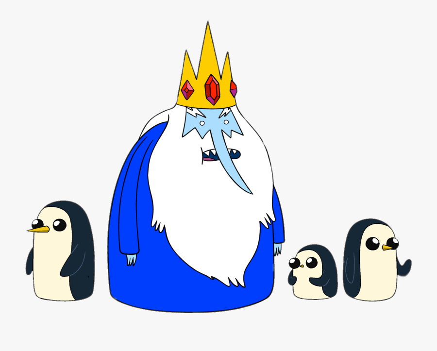 Transparent Adventure Clipart - Adventure Time Ice King And Penguins, Transparent Clipart