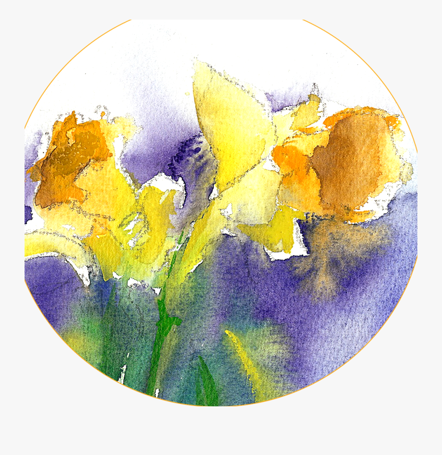 Watercolor Paint Acrylic Painting Resin Free Clipart - Tulip, Transparent Clipart