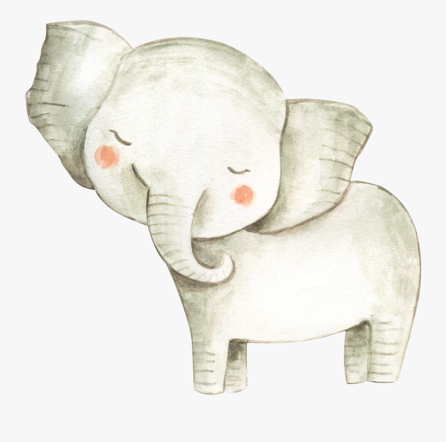 Jungle Baby Shower Ideas - Indian Elephant, Transparent Clipart