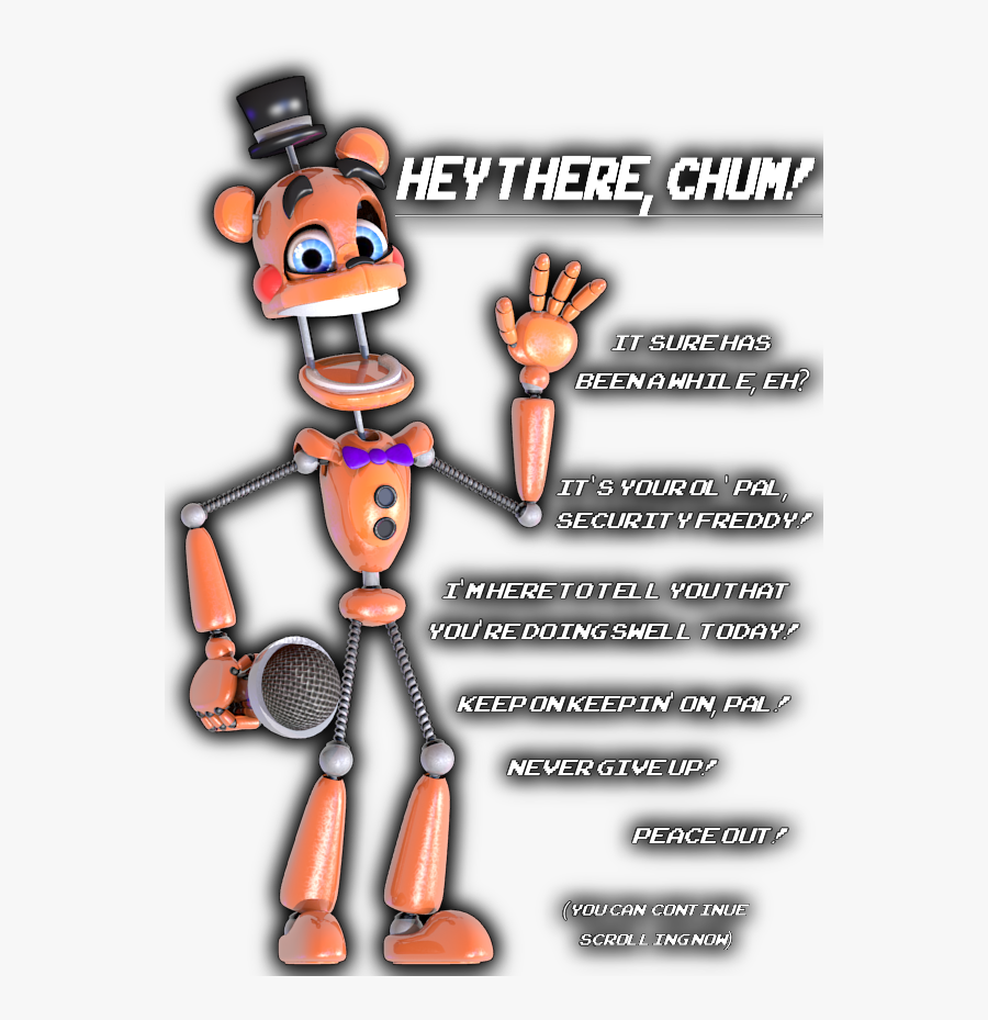 Freddy 4 Security, Transparent Clipart