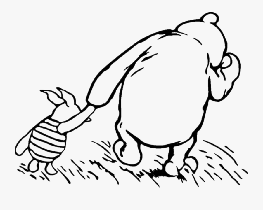 Pooh Aand Piglet - Winnie The Pooh If Ever There, Transparent Clipart