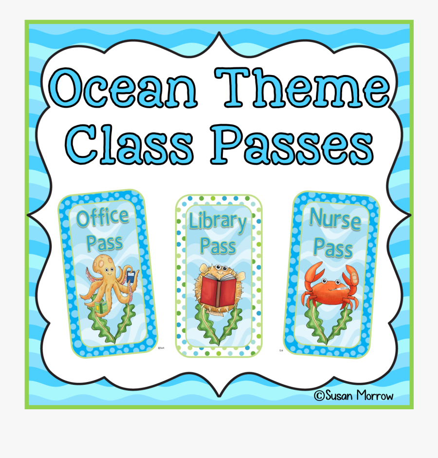 Transparent Ocean Theme Clipart, Transparent Clipart