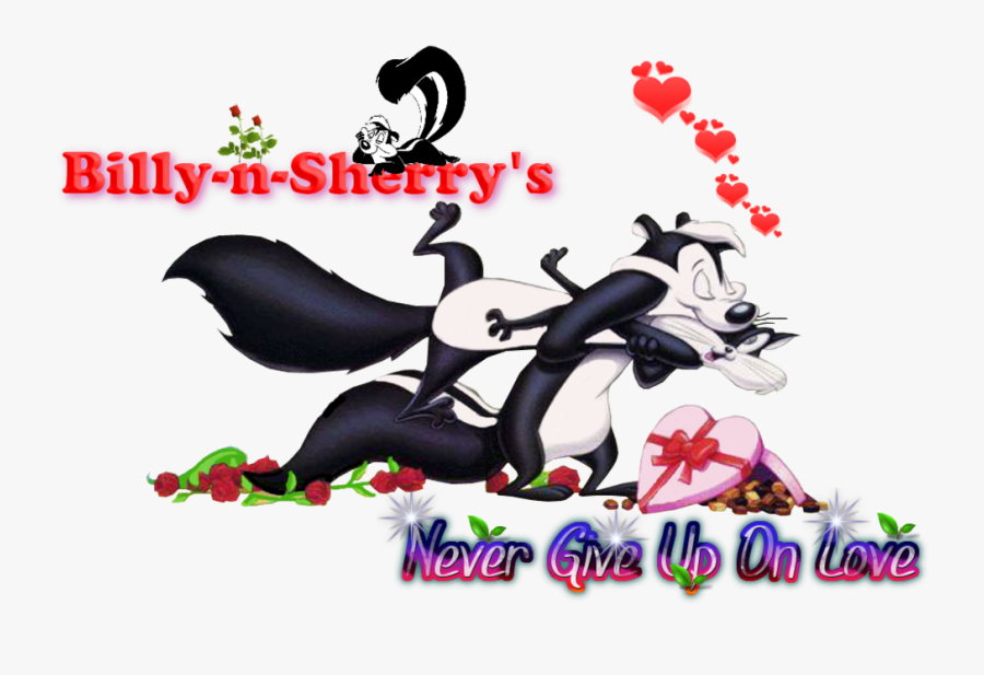 Penelope And Pepe Le Pew, Transparent Clipart