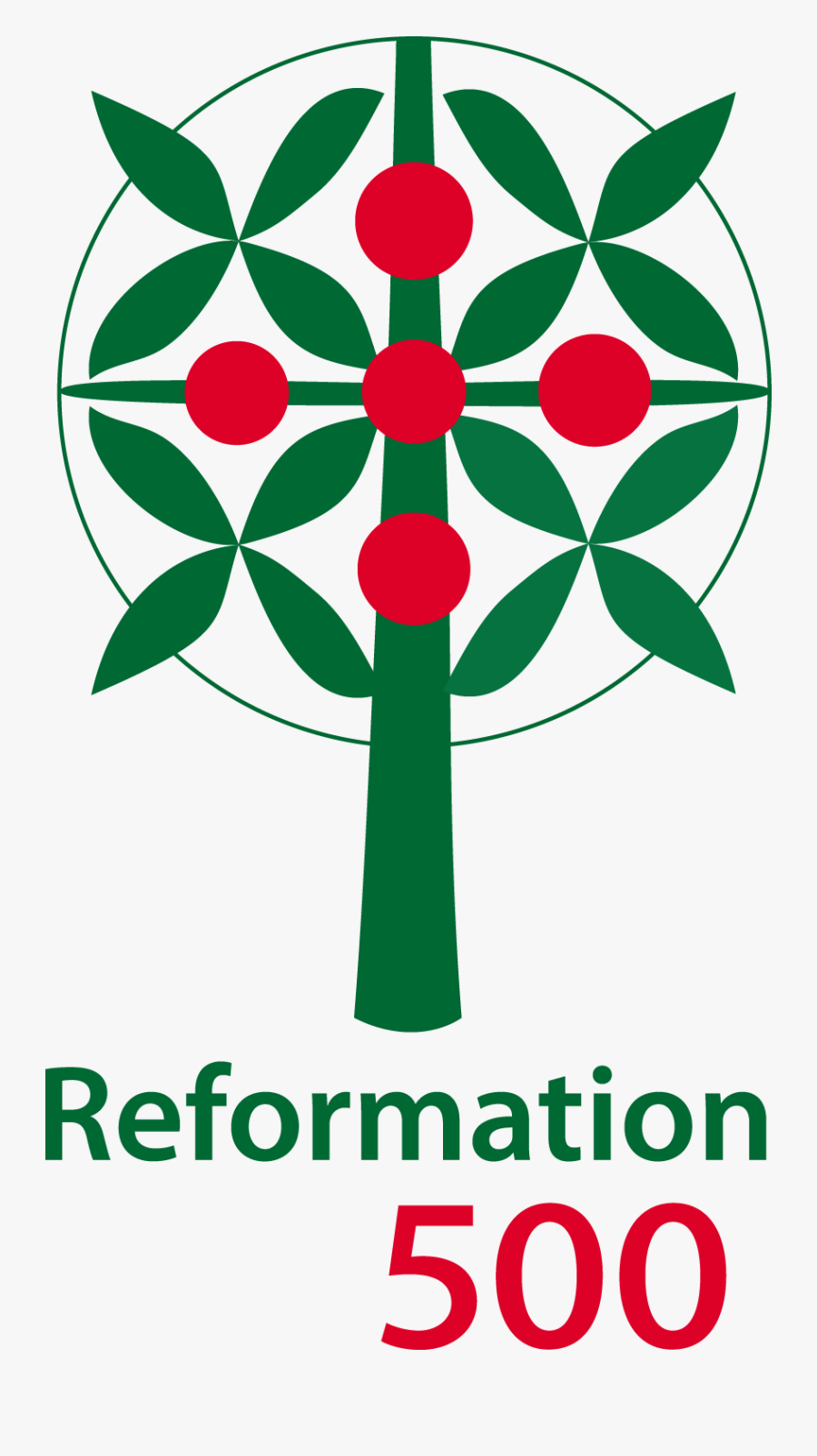 Faith And Hope In An Apple Tree Explanation Logo - 500th Anniversary Of The Reformation Celebrat, Transparent Clipart