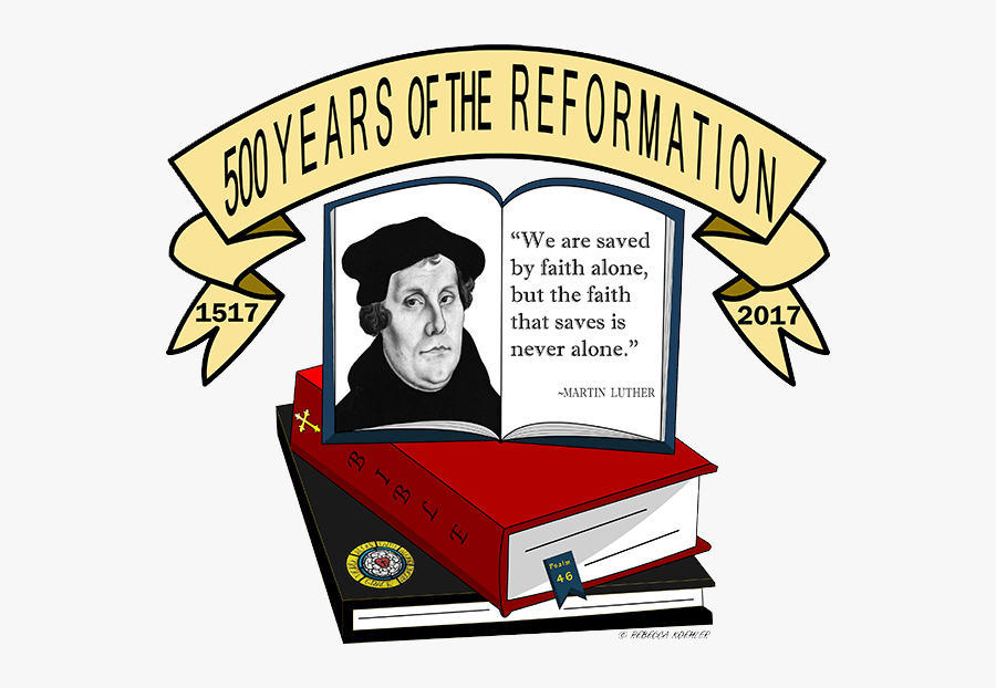 Martin Luther Reformation 500 Years - Martin Luther 500 Years, Transparent Clipart