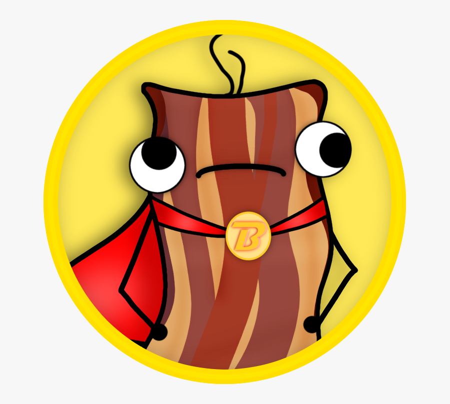 Captain Bacon By Owlwishes-oak - Animated Bacon Png, Transparent Clipart