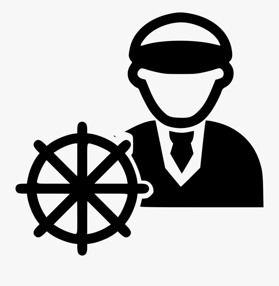 Of A Png Transparent - Ship Captain Icon, Transparent Clipart
