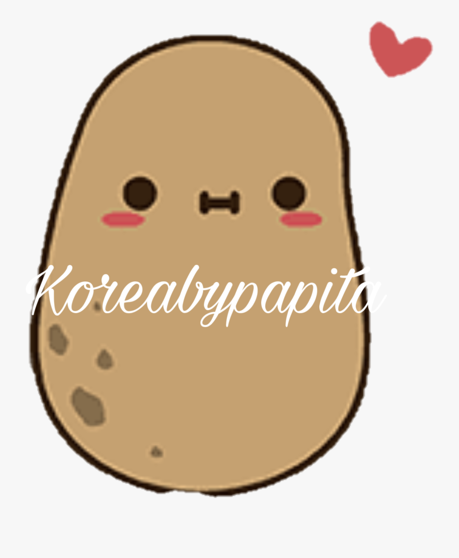 #papita - Cute Potato Drawing, Transparent Clipart