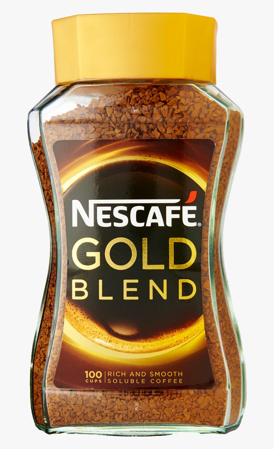 Coffee Jar Png - Nescafe Gold Blend 200g, Transparent Clipart